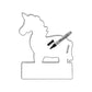 unicorn shaped blackboard kids drawing writing board - main product image