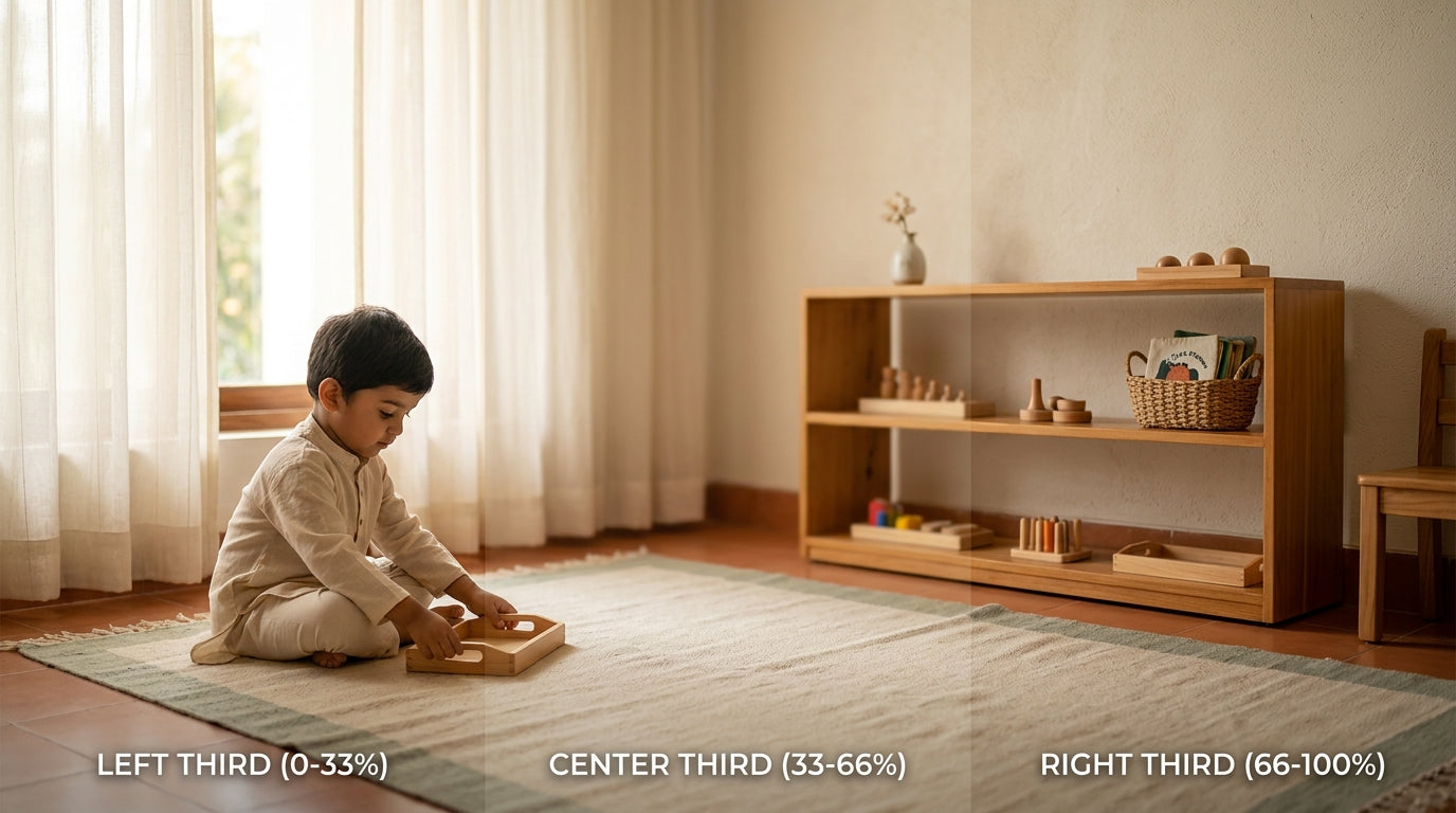 Wooden Shelf & Storage Cabinet for Books & Toys
