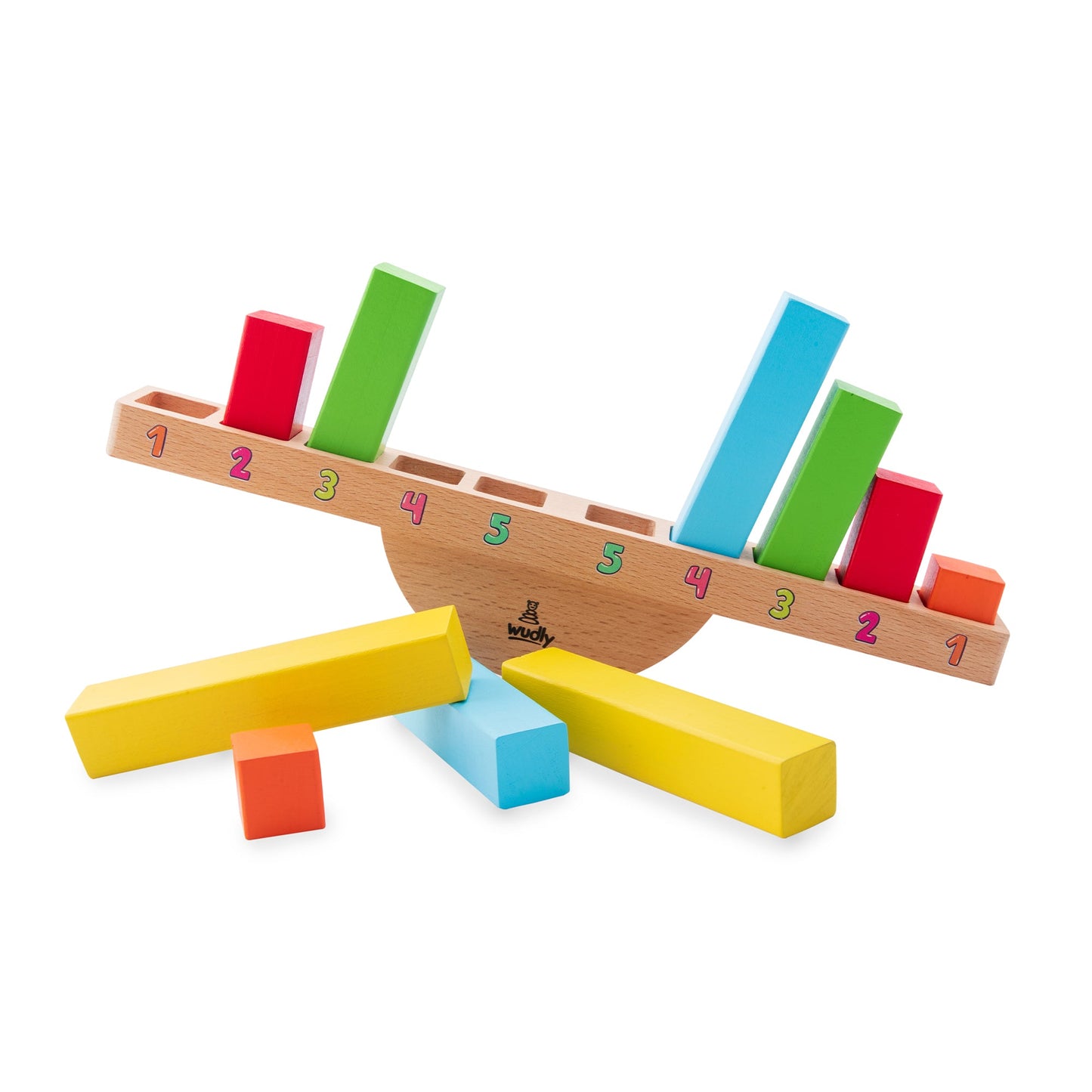 Buy Wooden Balancing Number with Blocks - SkilloToys
