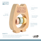 Buy Baby Bear Wooden Teether with Beads Online - SkilloToys.com
