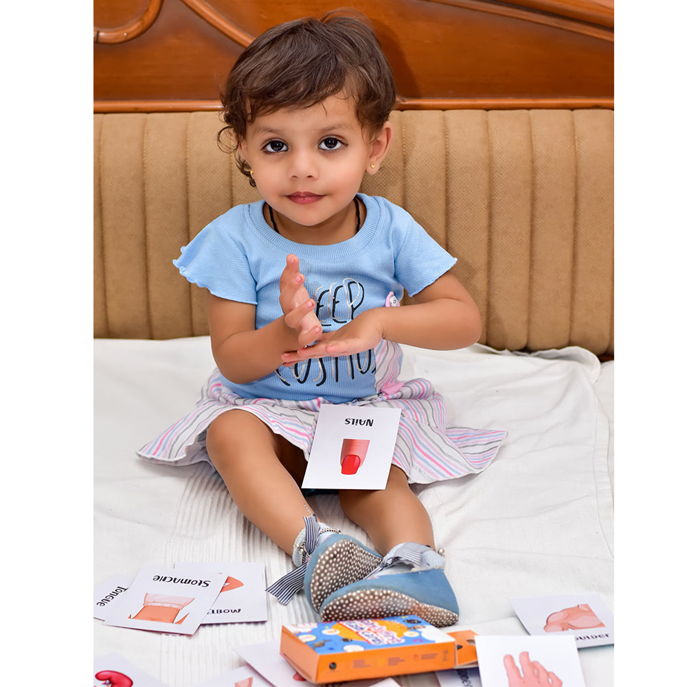 Buy Baby's First Body Parts Flash Cards - SkilloToys.com