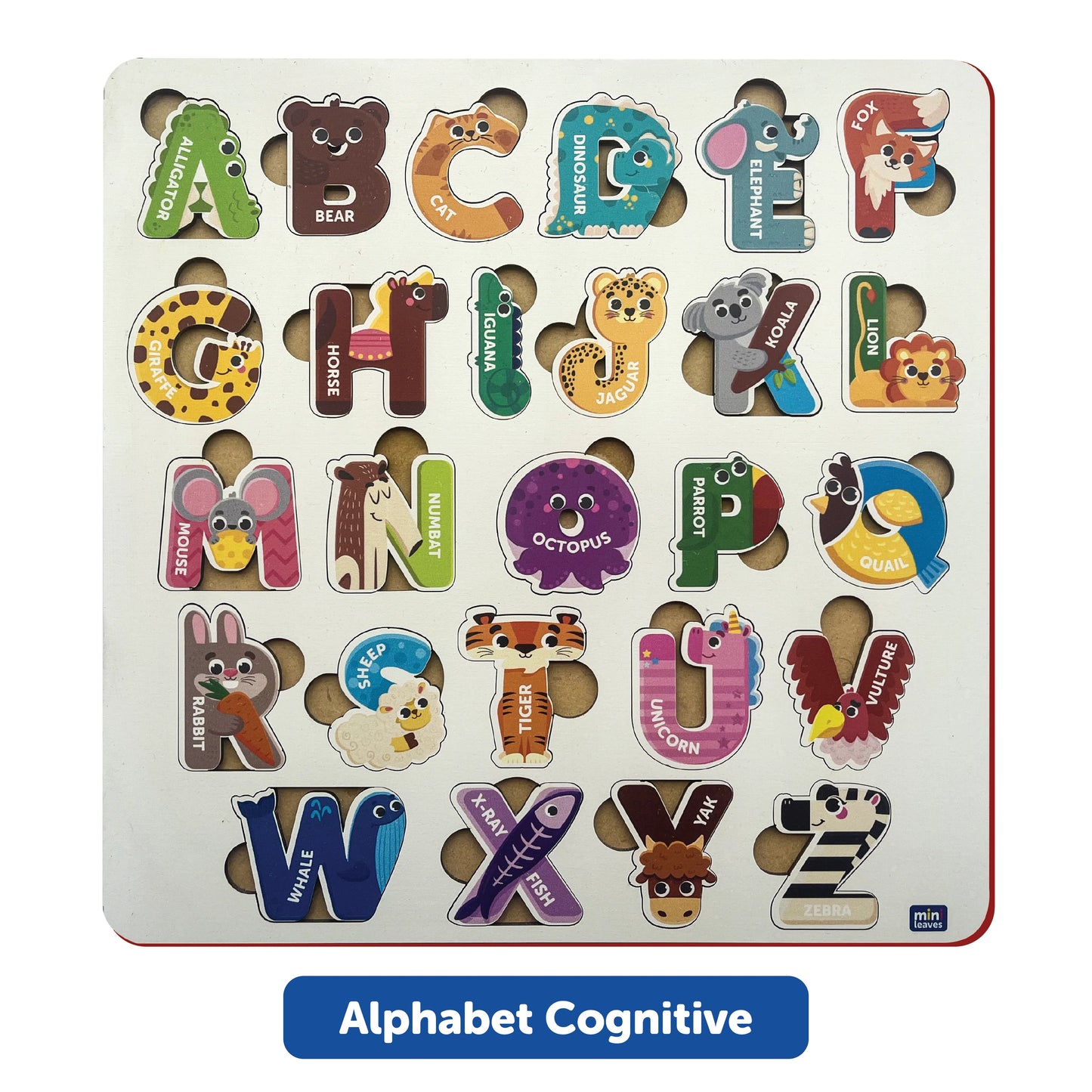 Buy 3D Wooden Alphabet Puzzle Set - SkilloToys.com