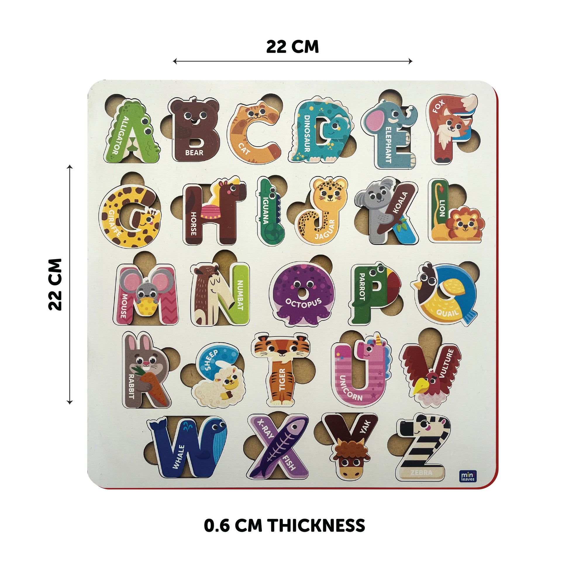 Buy 3D Wooden Alphabet Puzzle Set - SkilloToys.com