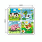 Buy 4 In 1 Farm Animal Wooden Puzzle - SkilloToys.com