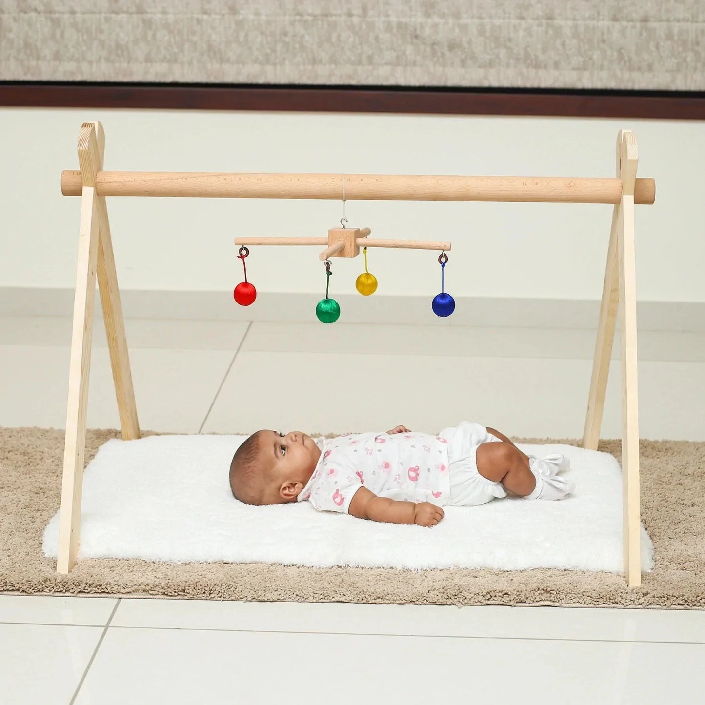 Buy Activity Gym with 3 Mobiles with Hanger for Newborn Baby - Colourful Mobiles - SkilloToys.com