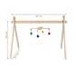 Buy Activity Gym with 3 Mobiles with Hanger for Newborn Baby - Dimensions - SkilloToys.com