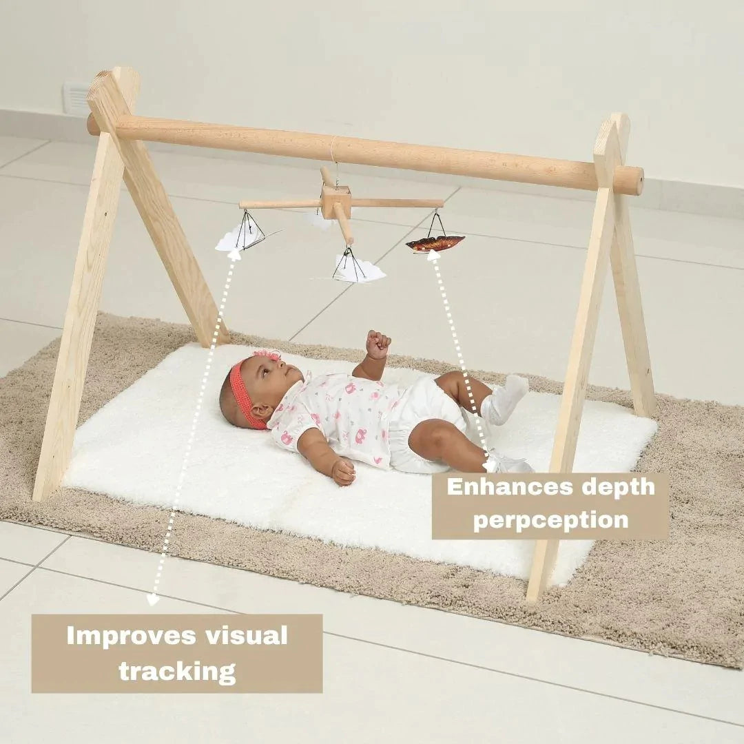 Buy Activity Gym with 3 Mobiles with Hanger for Newborn Baby - Improve Skills - SkilloToys.com