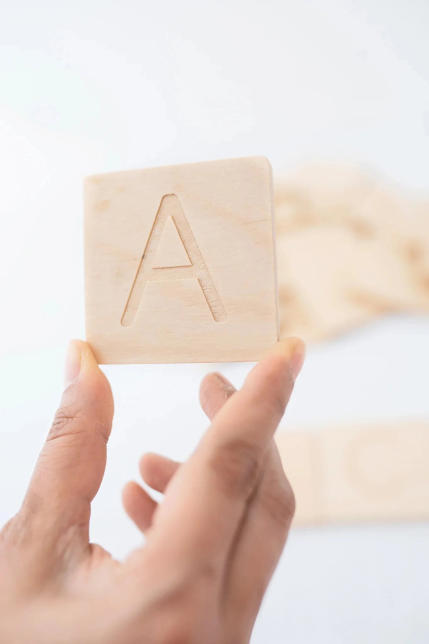 Buy Alphabets Letter Tracing Wooden Tiles - Size - SkilloToys.com