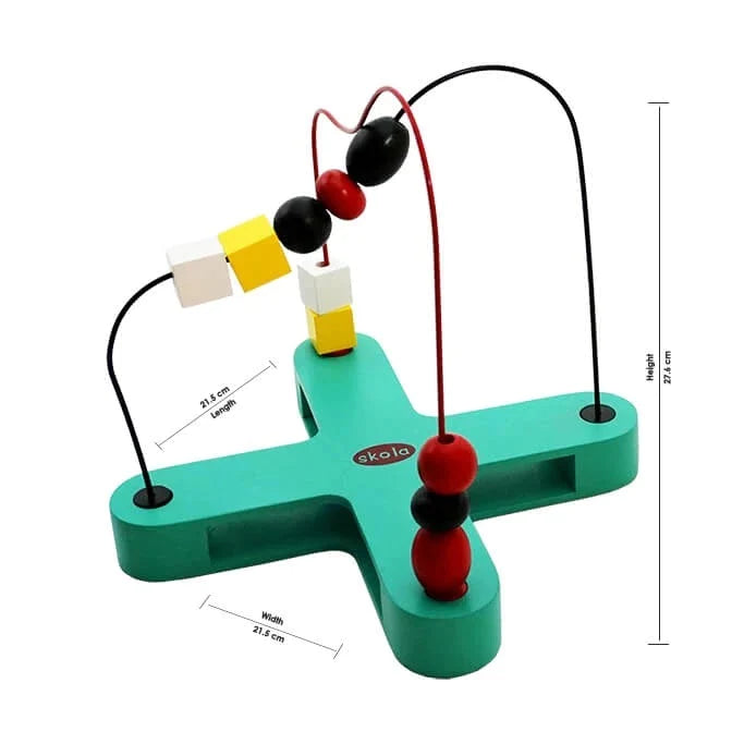 Buy Ant Maze Wooden Toy - Measurement - SkilloToys.com