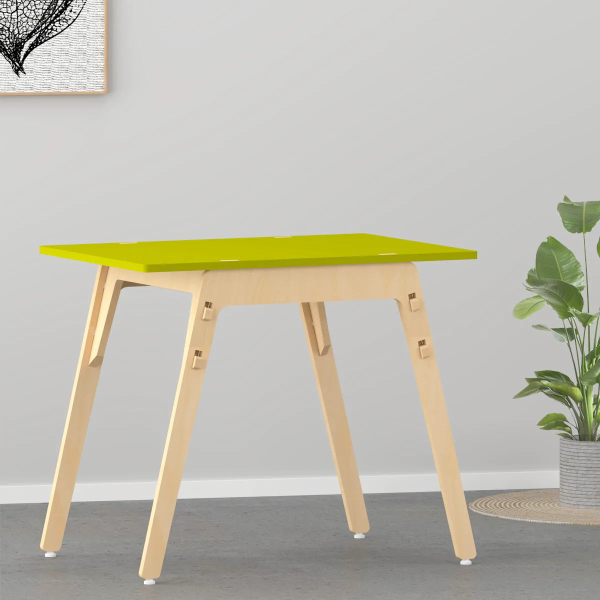 Buy Black Kiwi Wooden Table - Green - Learning Furniture - SkilloToys.com