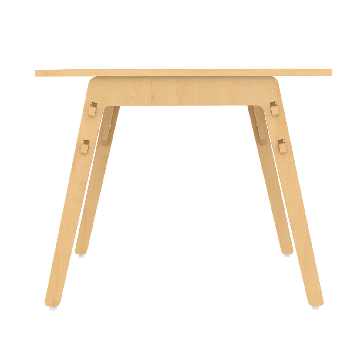 Buy Black Kiwi Wooden Table - Natural - Front View - SkilloToys.com