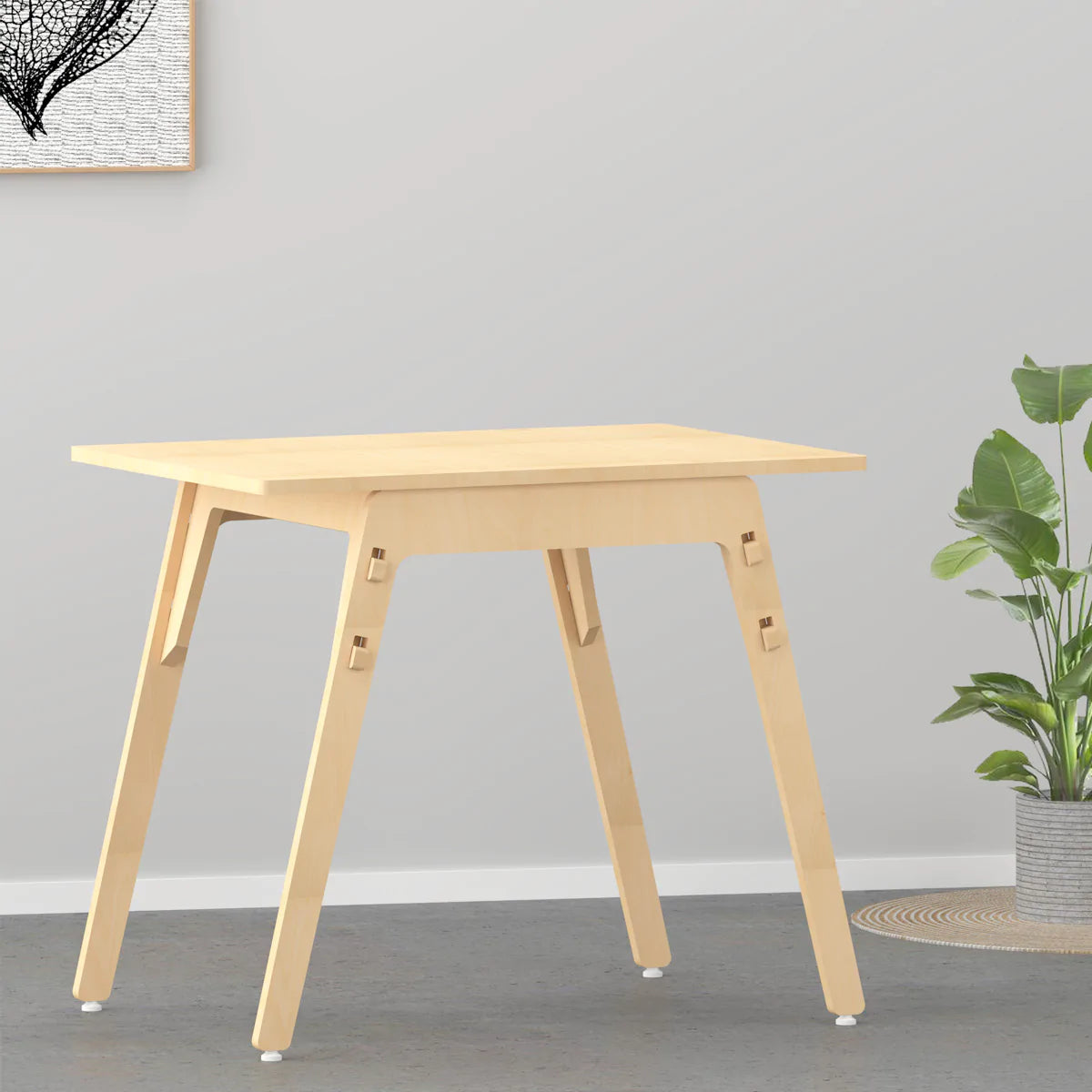 Buy Black Kiwi Wooden Table - Natural - Learning Furniture - SkilloToys.com