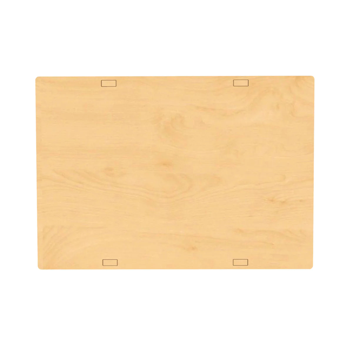 Buy Black Kiwi Wooden Table - Natural - Upper View - SkilloToys.com