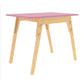 Buy Black Kiwi Wooden Table - Pink - Side View - SkilloToys.com