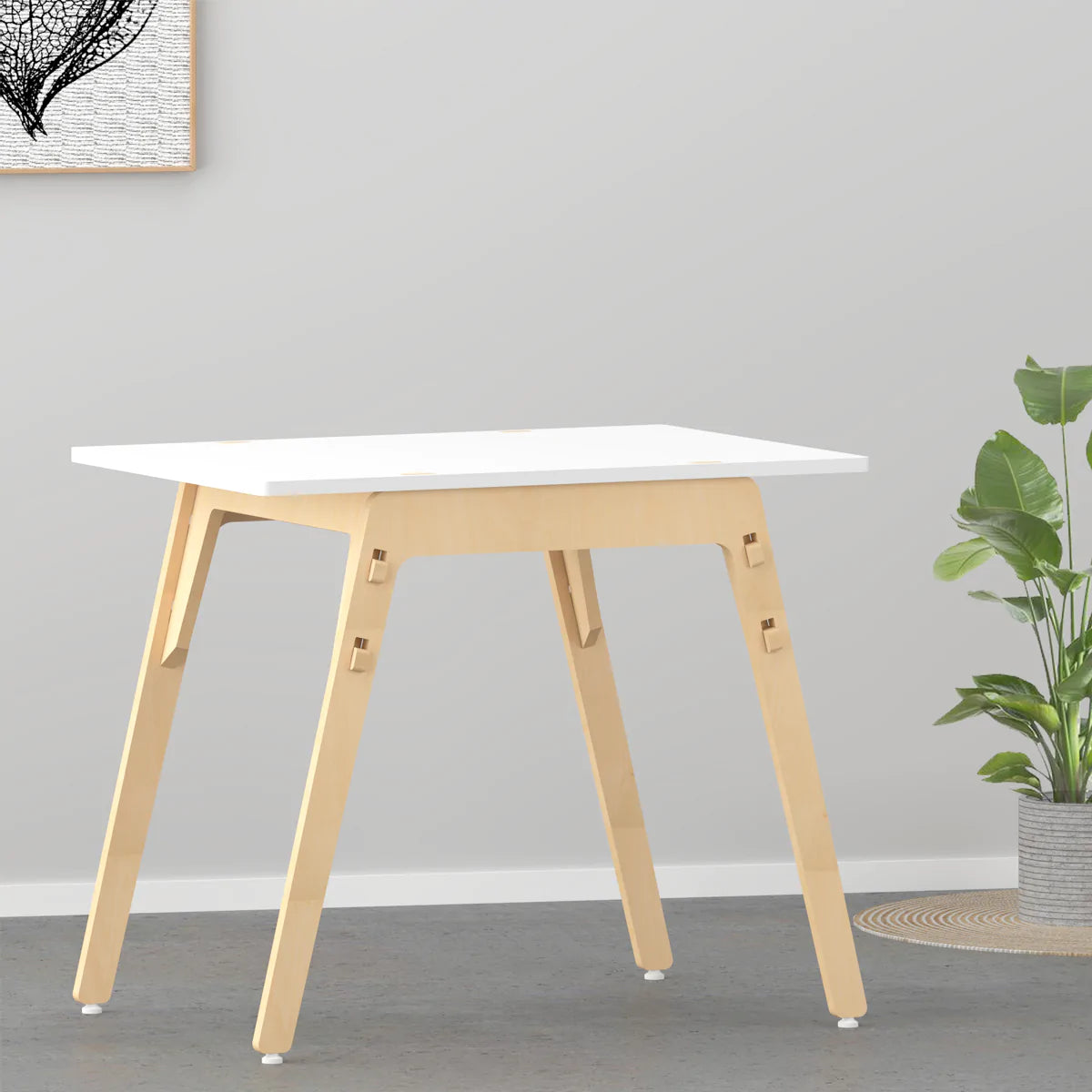Buy Black Kiwi Wooden Table - White - Learning Furniture - SkilloToys.com