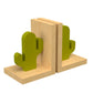 Buy Bronze Kiwano Wooden Book Ends - Book Stand - SkilloToys.com