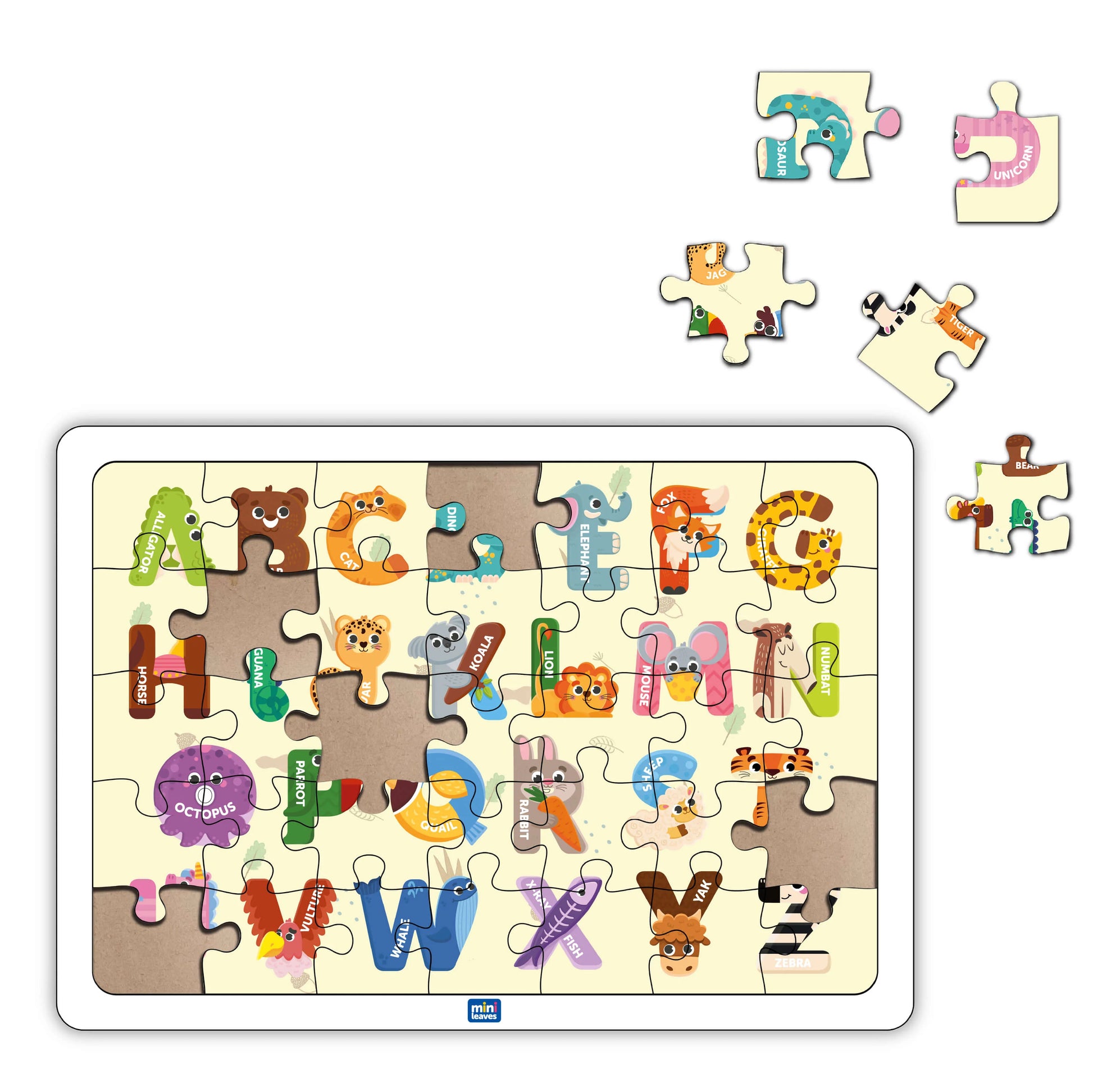 Buy Capital Alphabet Wooden Puzzle - SkilloToys.com