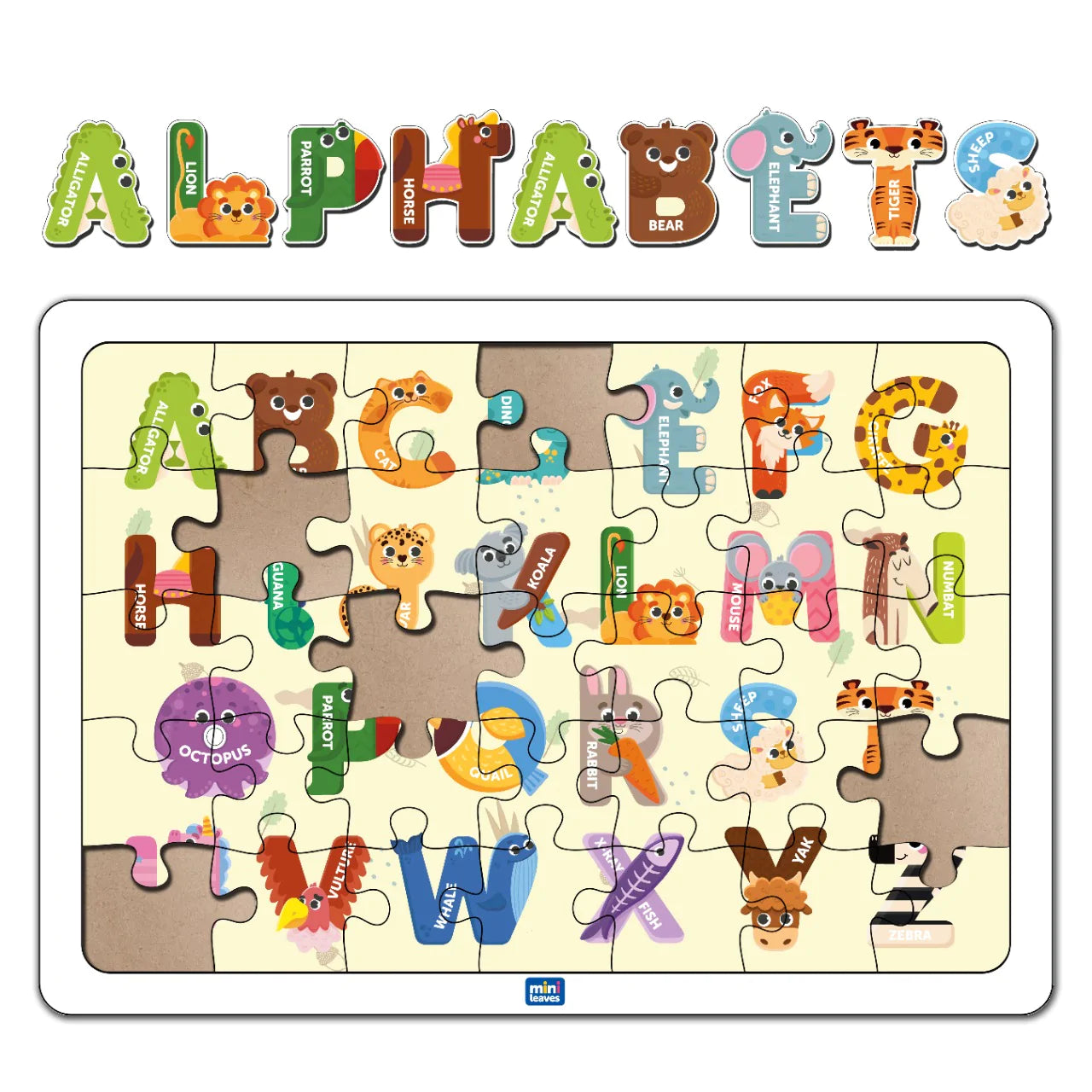 Buy Capital Alphabet Wooden Puzzle - SkilloToys.com