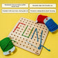 Buy Children's SewingLacing Wooden Board - Benefits - SkilloToys.com