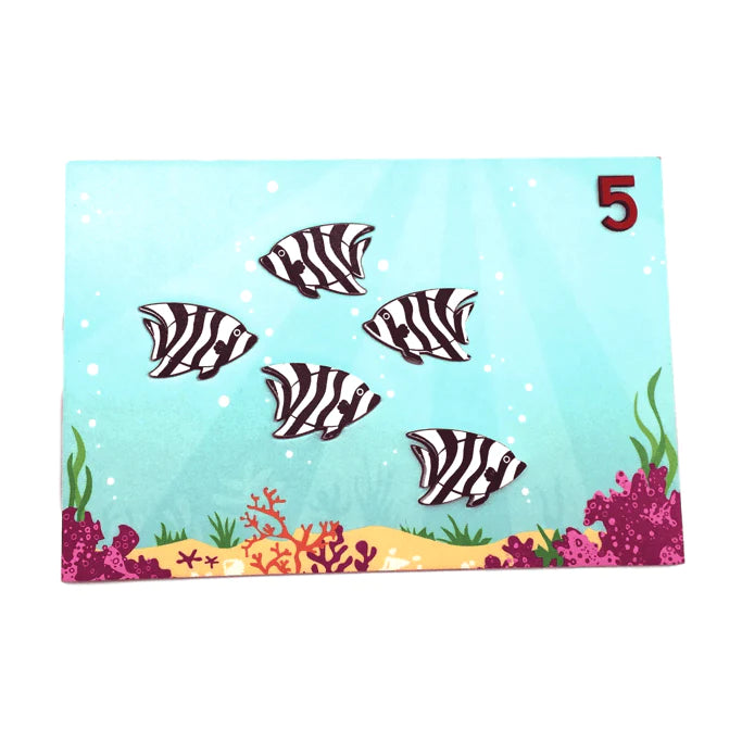 Buy Counting Fish Wooden Toy - Content - SkilloToys.com