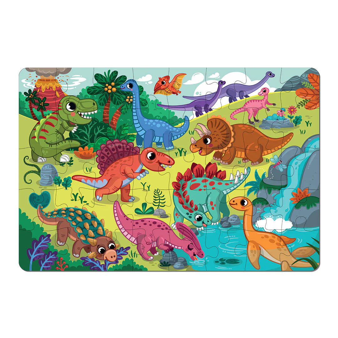 Dimoo Puzzzle Buy Dino World Jigsaw Puzzle - SkilloToys.com