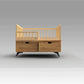 Buy Evermore Wooden Crib - Front View - SkilloToys.com