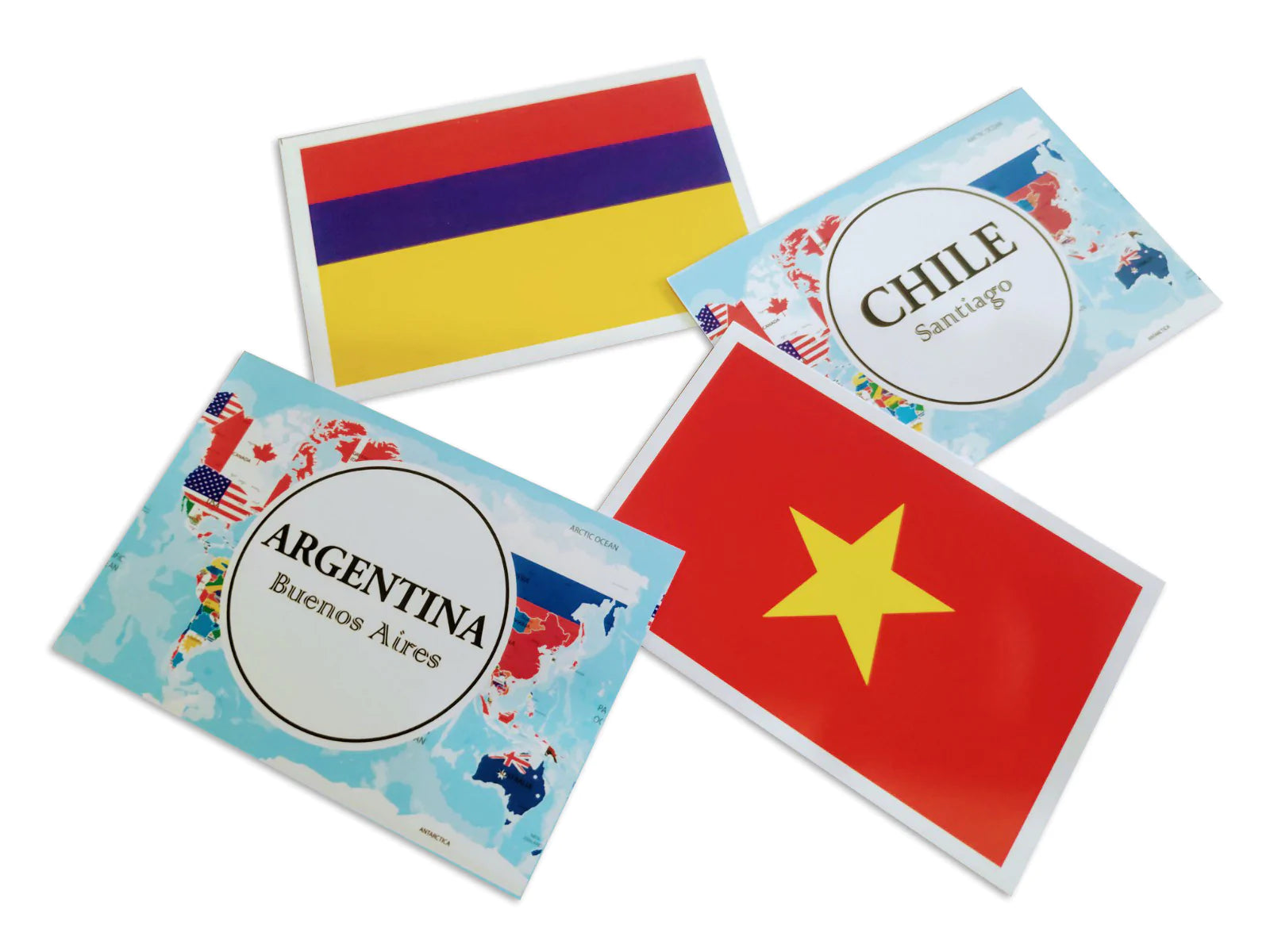 Buy Flags Part 2 Flashcards - Pack of 24 Different Flashcards - SkilloToys.com