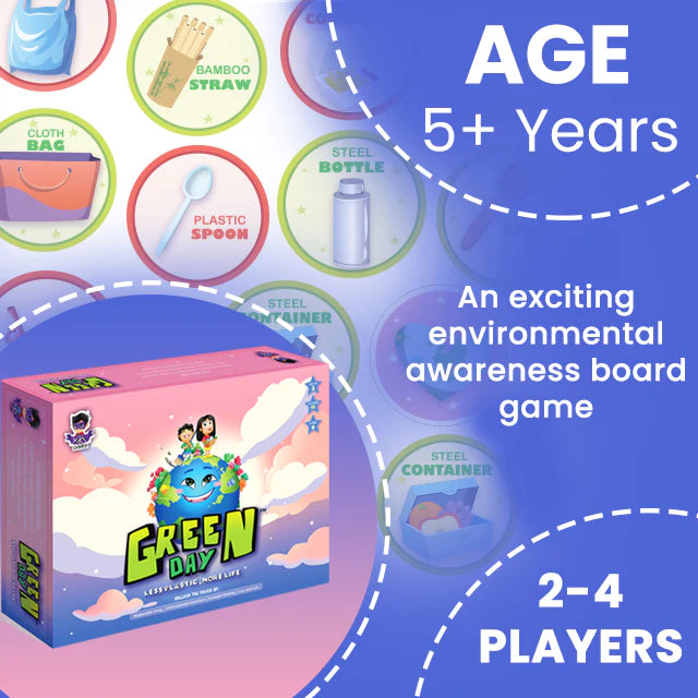 Buy Green Day - Less Plastic More Life Board GameBuy Do You See Me - 2 Flashcards Game - Age Group & No. of Players - SkilloToys.com