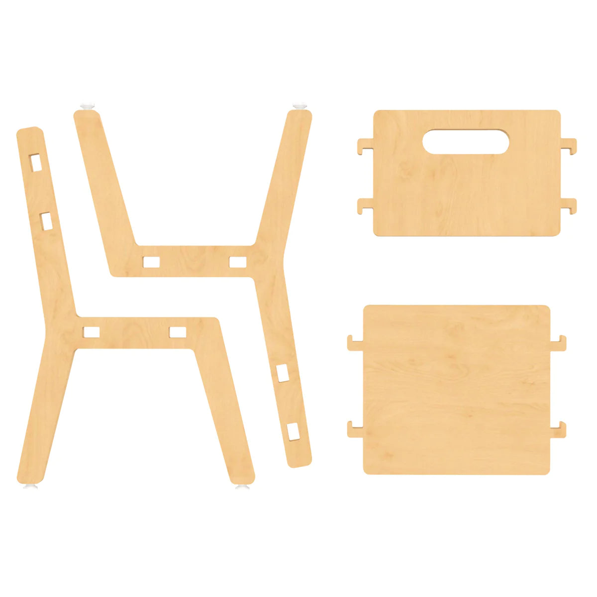 Buy Grey Guava Wooden Chair - Natural - Parts - SkilloToys.com
