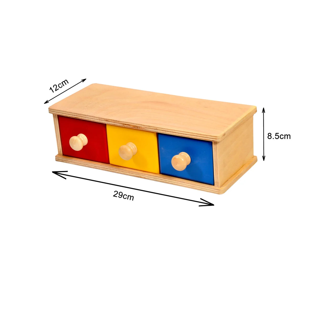 Kided Box Toddler Montessori Box with Bins for Kids 1-4 | SkilloToys