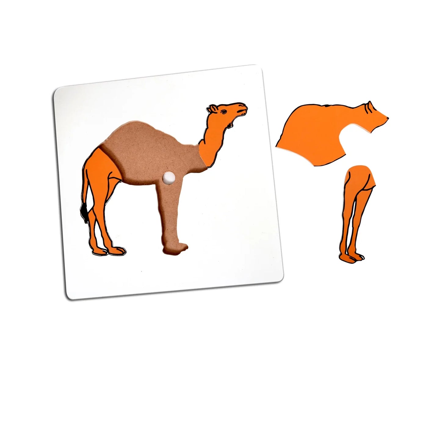 Camel Puzzle Board