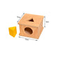 Montessori Imbucare Box Triangle Hole Wooden Toy