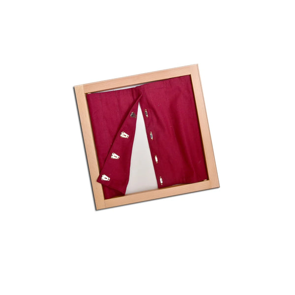 Montessori Fastening Learning Frames - Pant Hooks