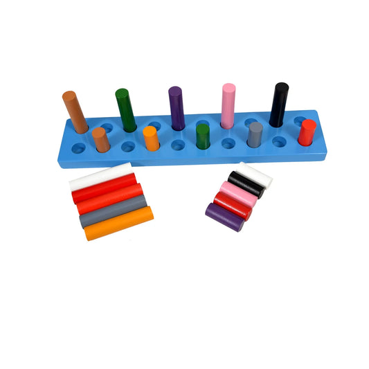 Montessori Pairing Of Rods Big Learning Set