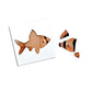 Montessori Wooden Pegged Learning Board - Fish