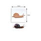 Montessori Wooden Pegged Learning Board - Snail