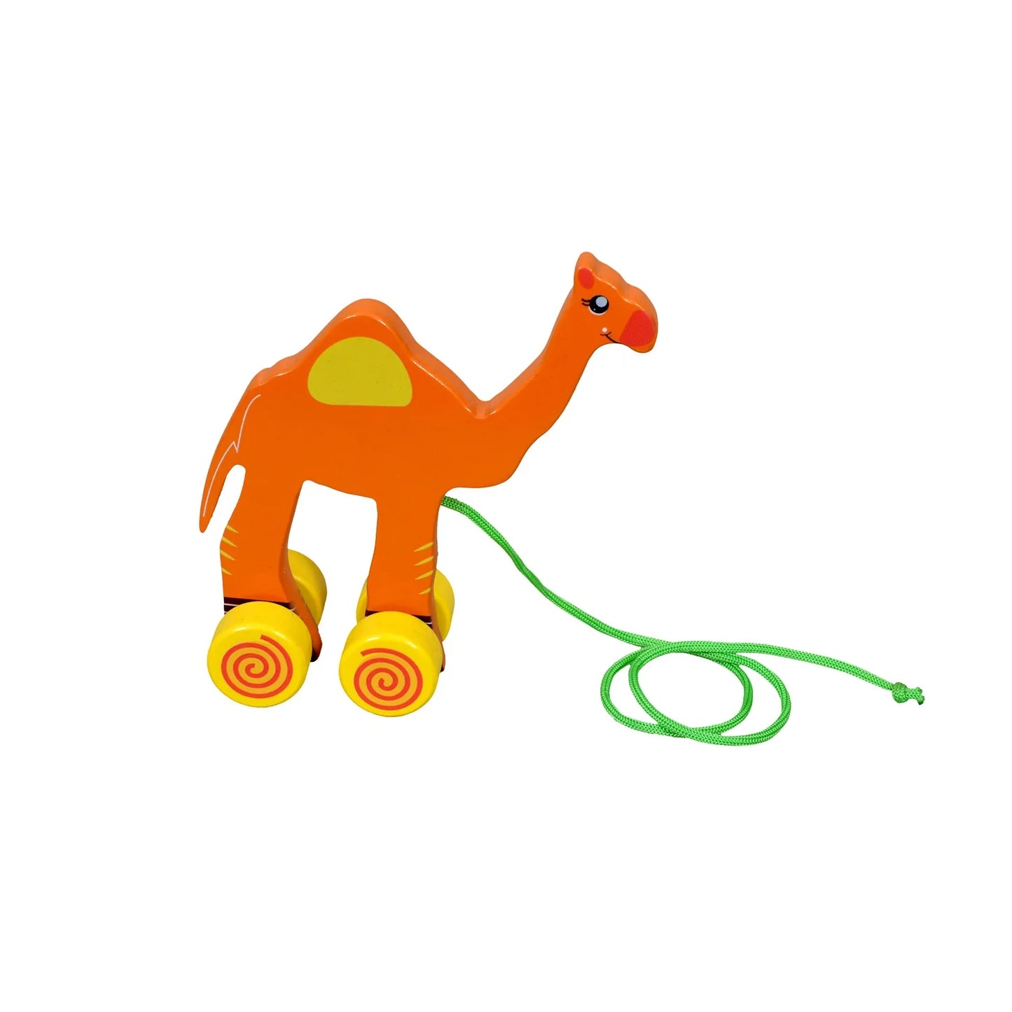 Pull Along Camel Wooden Toy