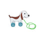 Pull Along Dog Wooden Toy