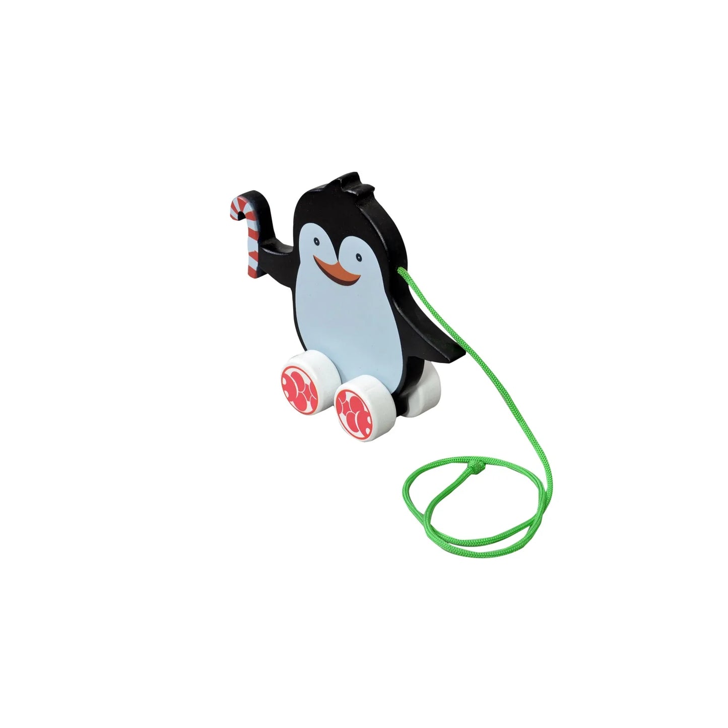 Pull Along Penguin Wooden Toy