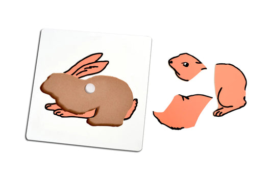 Rabbit Puzzle Board