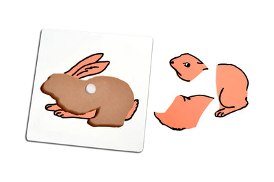 Rabbit Puzzle Board