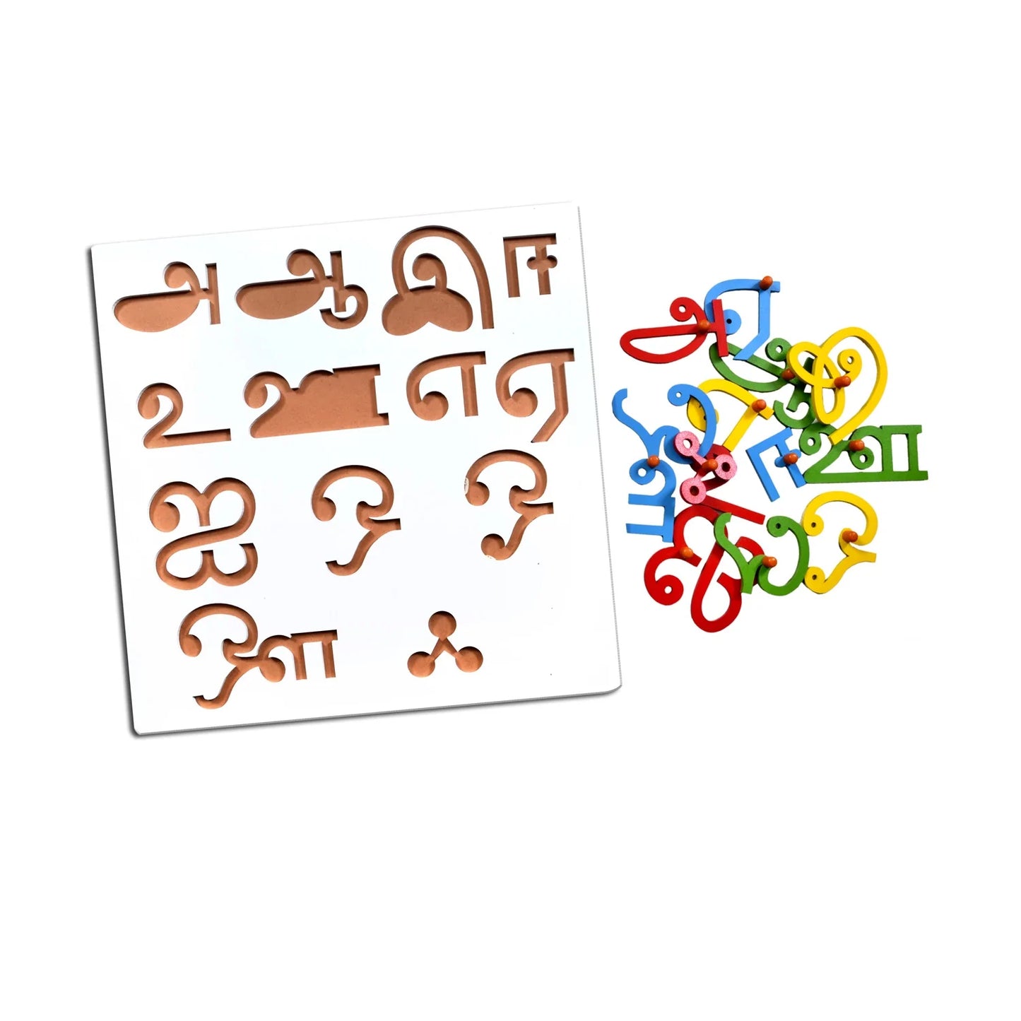 Tamil Vowels Alphabet Learning Board