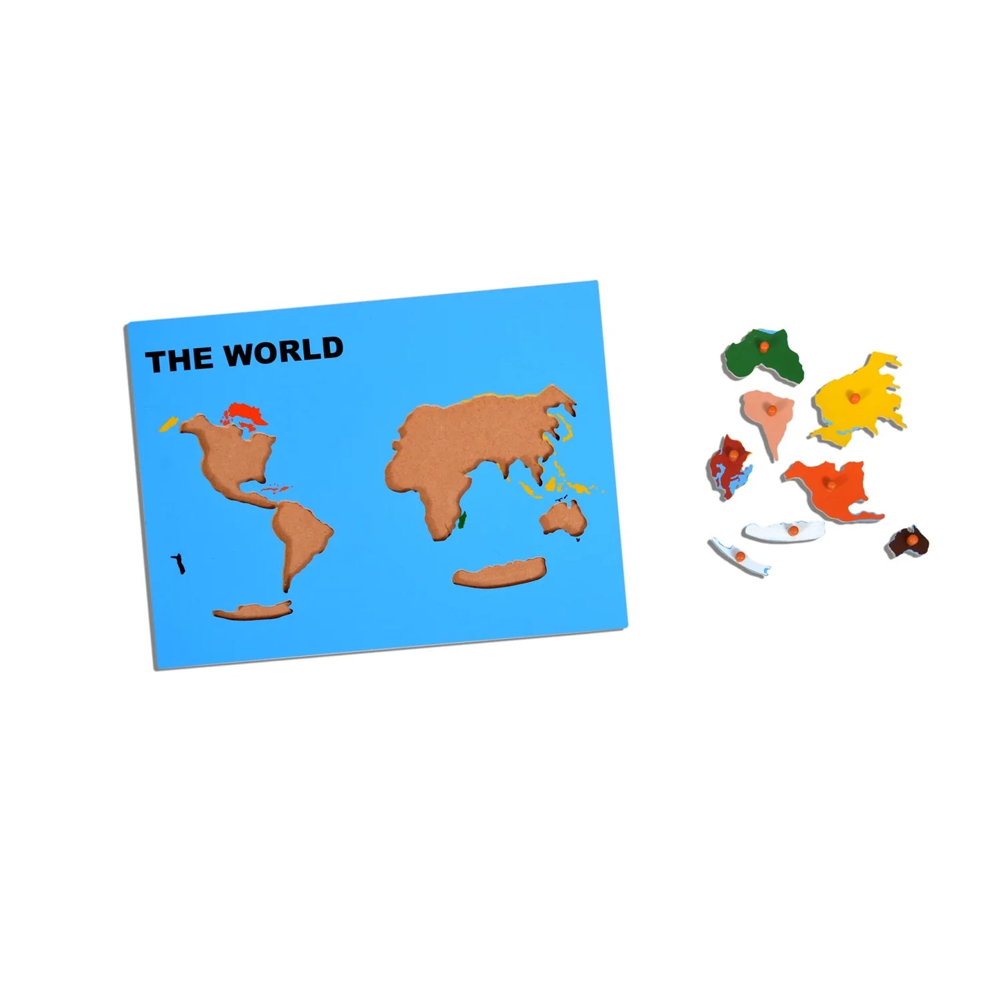 Buy Kidken World Map Learning Board - Montessori Toy - SkilloToys.com