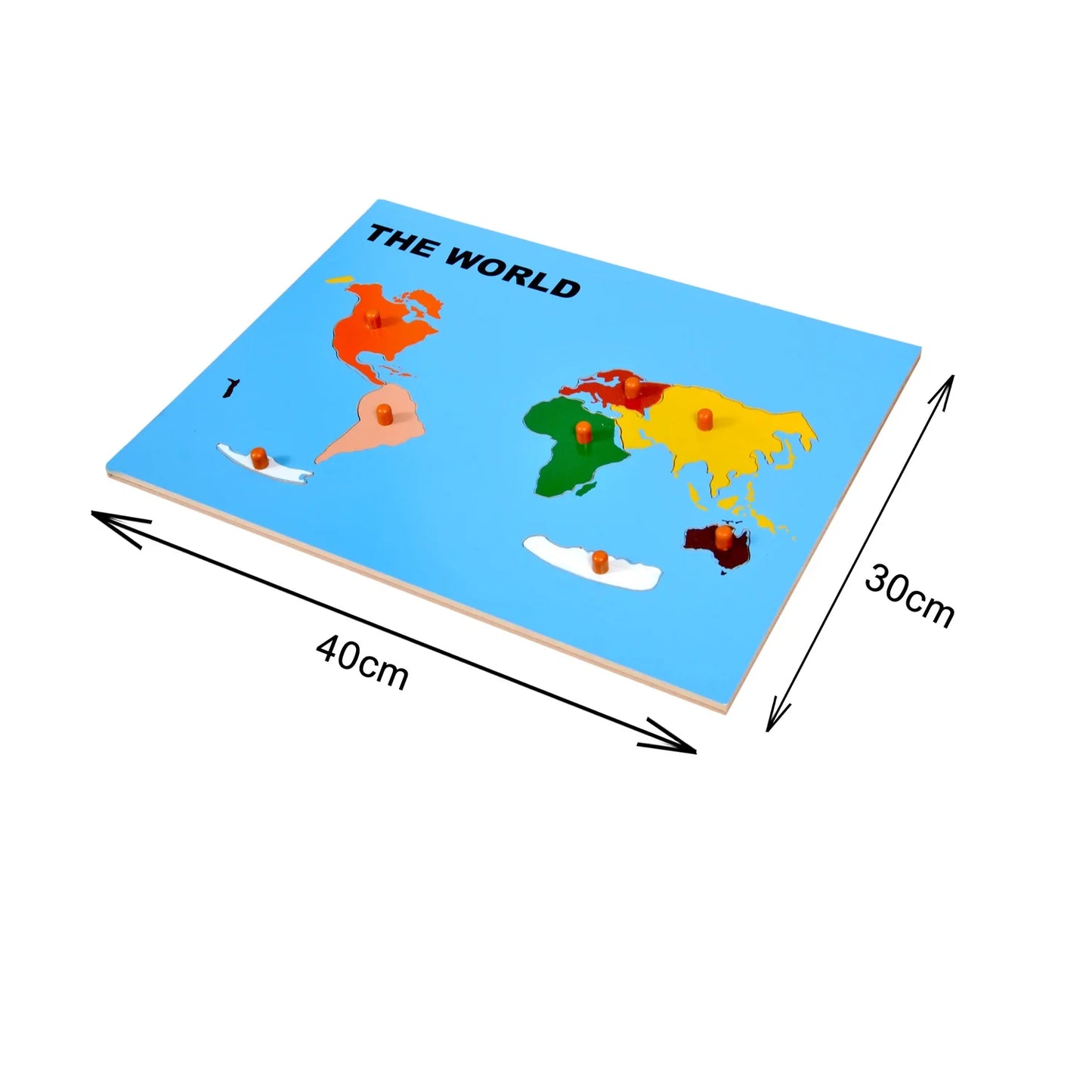 Buy Kidken World Map Learning Board - Content - SkilloToys.com