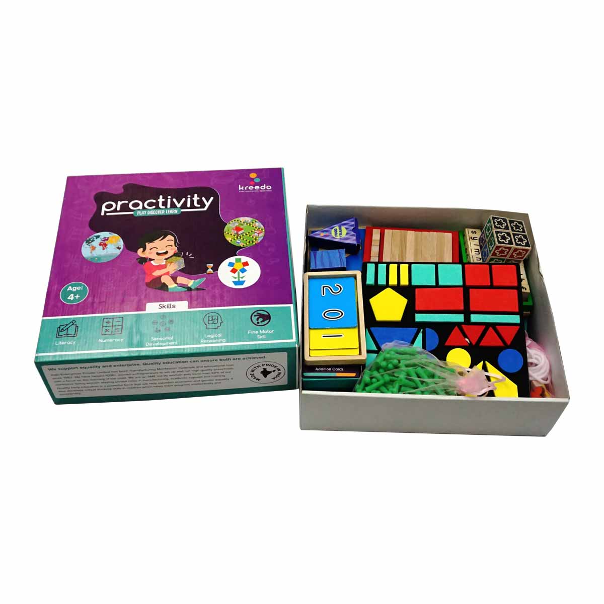 Buy Kreedo Practivity Toy Box - Level 2, For 4-5 Year Olds - Box - SkilloToys.com