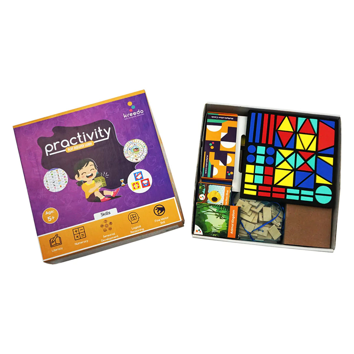Buy Kreedo Practivity Toy Box - Level 3, For 5-6 Year Olds - Box - SkilloToys.com