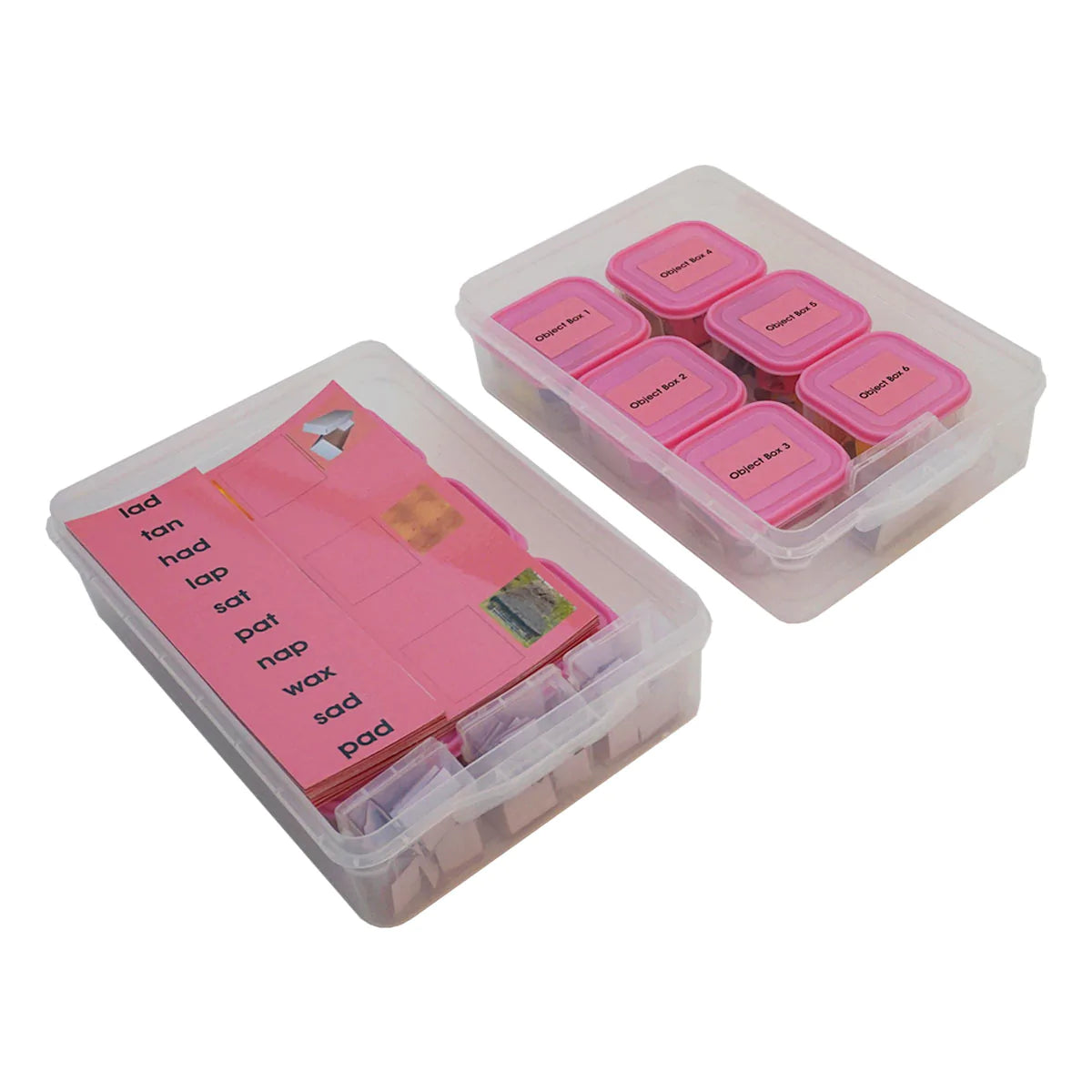Buy Kido Montessori Reading Learning Kit 1 - Complete Pink Set ...
