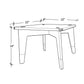 Buy Lime Fig Wooden Table - Natural (18 Inches) - Dimensions - SkilloToys.com