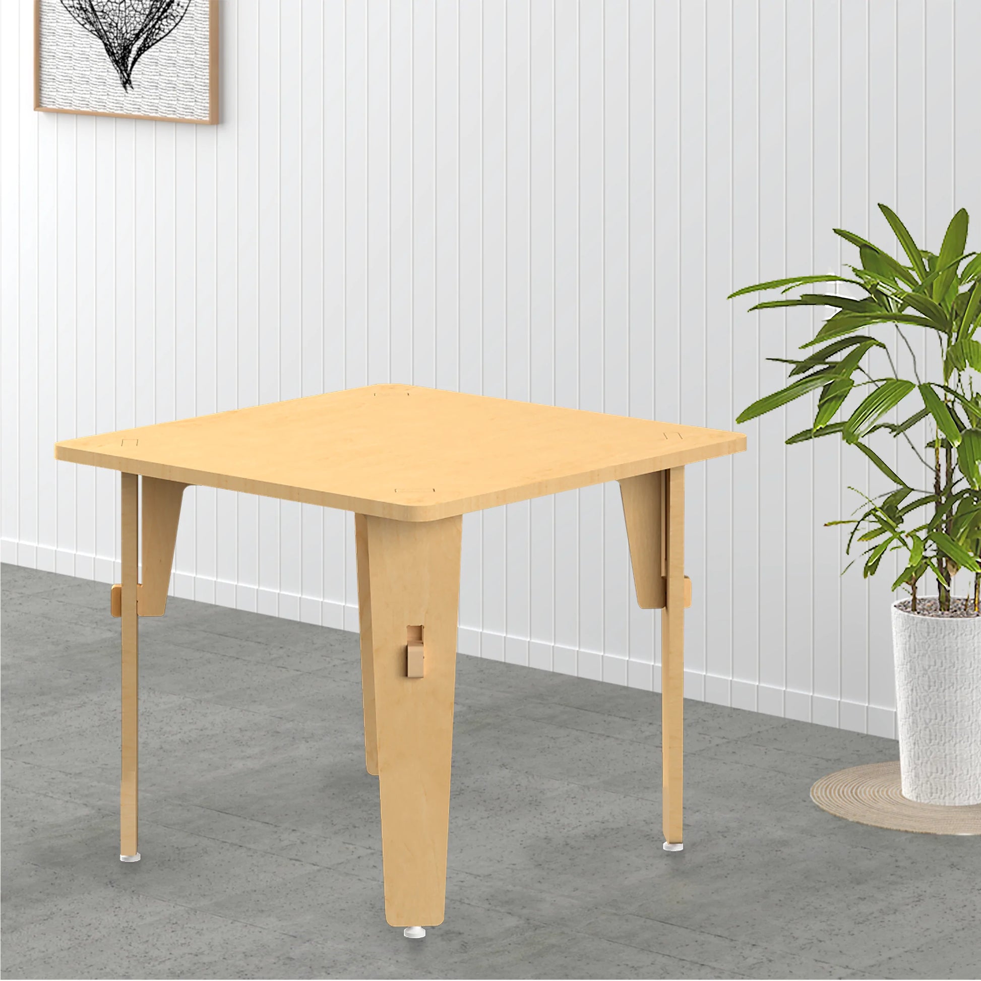 Buy Lime Fig Wooden Table - Natural (18 Inches) - Learning Furniture - SkilloToys.com