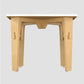 Buy Lime Fig Wooden Table  - White (18 Inches) - Side View - SkilloToys.com